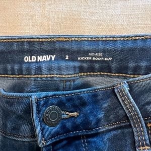 Old Navy Midrise Kicker Bootcut size 2